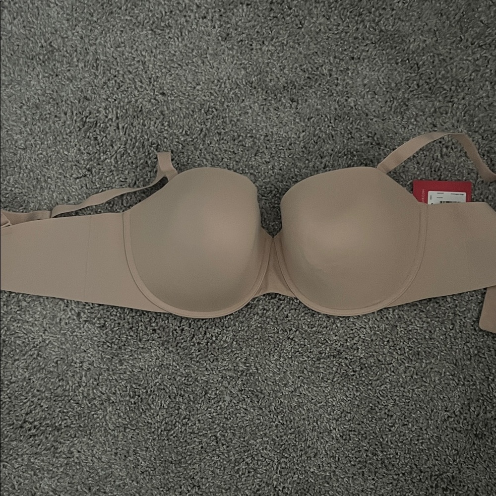 New SPANX Beige Strapless Bra